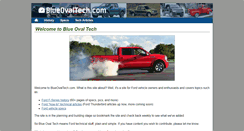 Desktop Screenshot of blueovaltech.com